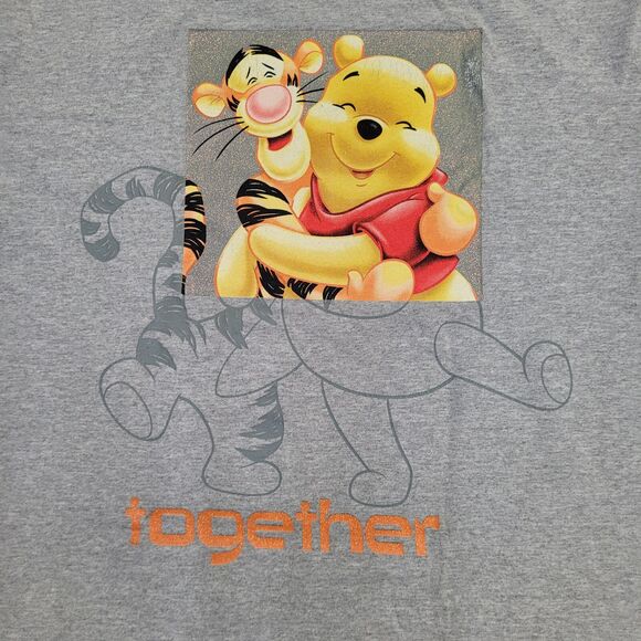 Vintage Y2K Winnie-The-Pooh Shirt Womens 2XL 24x26 Gray - Picture 15 of 16